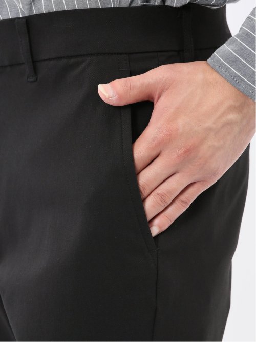 クロスストレッチ トラウザーパンツ ツイル