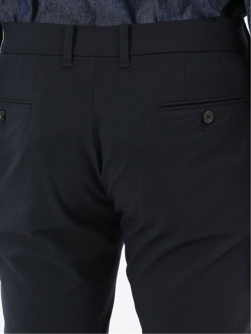 クロスストレッチ トラウザーパンツ ツイル