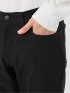 パンツ メンズ ストレッチ スリム 5ポケット テーパード ヘリンボン クロスストレッチ