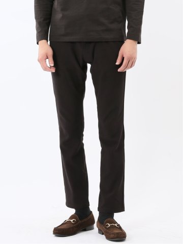 クロスストレッチ スリムパンツ ジャガード