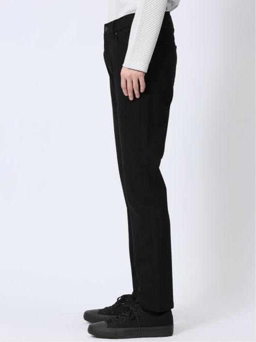 クロスストレッチ スリムパンツ ドビー