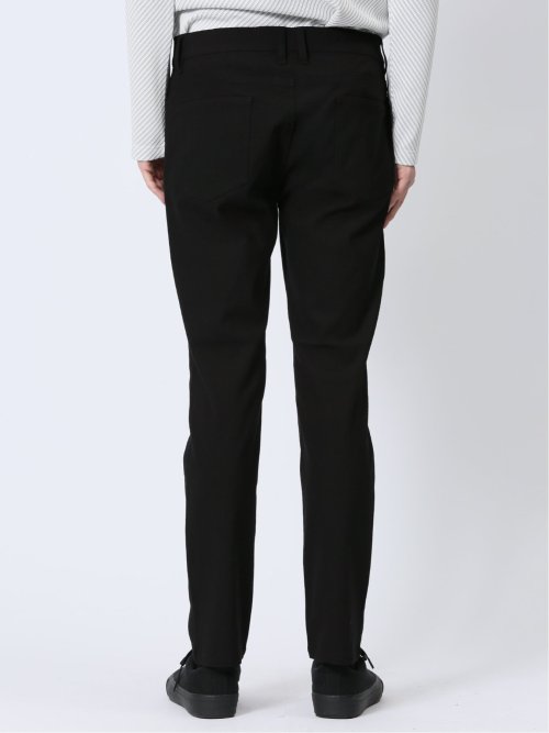 クロスストレッチ スリムパンツ ドビー