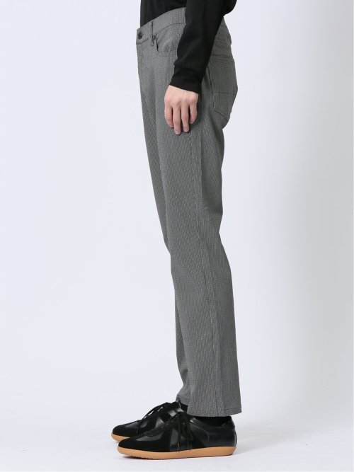 クロスストレッチ スリムパンツ ドビー