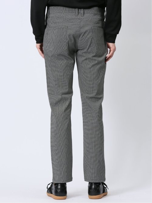 クロスストレッチ スリムパンツ ドビー