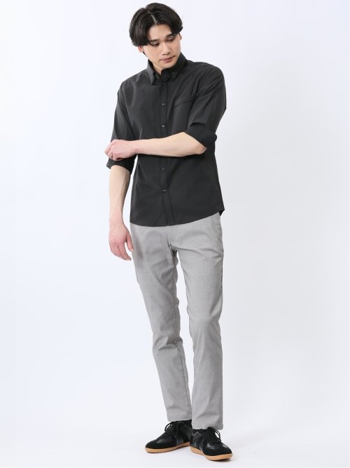 クロスストレッチ+クール トラウザーパンツ ツイル