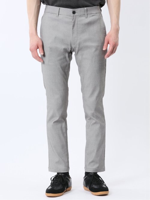 CPG ストレッチトラウザーパンツ　メンズ クロスストレッチ+クール トラウザーパンツ ツイル(S 03ライトグレー