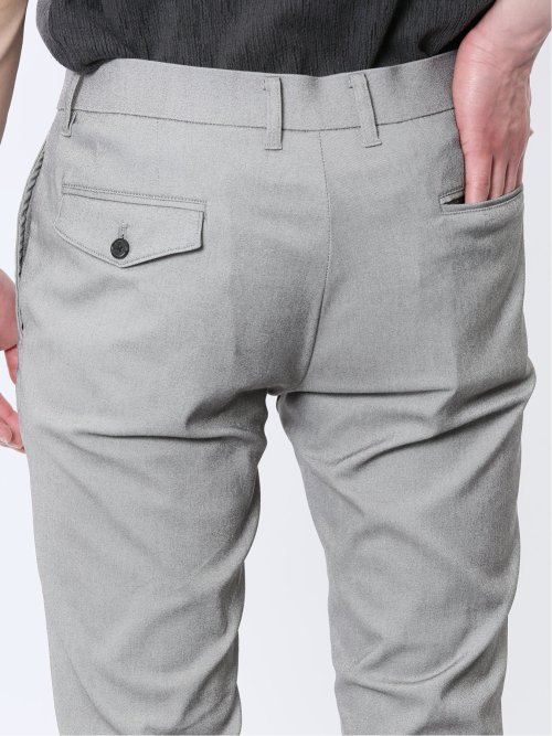 クロスストレッチ+クール トラウザーパンツ ツイル