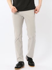 クロスストレッチ スリムパンツ コードレーン