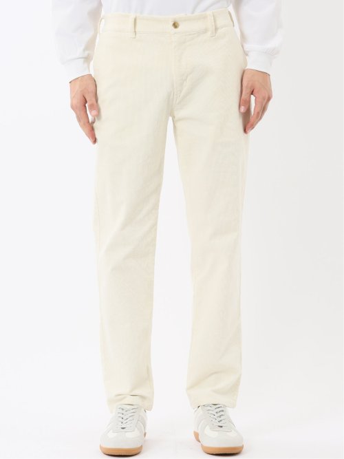 綿コーデュロイ ストレッチ トラウザーパンツ