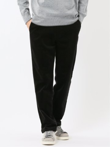 綿コーデュロイ ストレッチ トラウザーパンツ