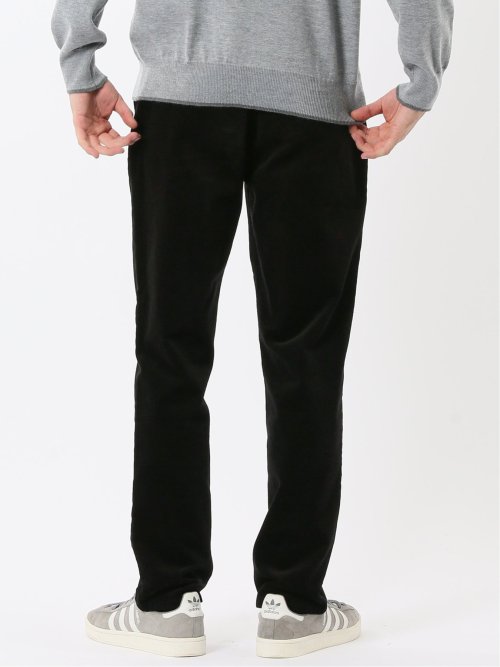 綿コーデュロイ ストレッチ トラウザーパンツ