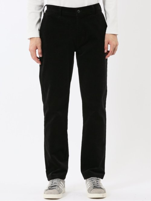 綿コーデュロイ ストレッチ トラウザーパンツ