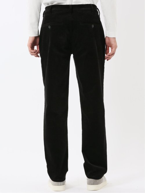 綿コーデュロイ ストレッチ トラウザーパンツ