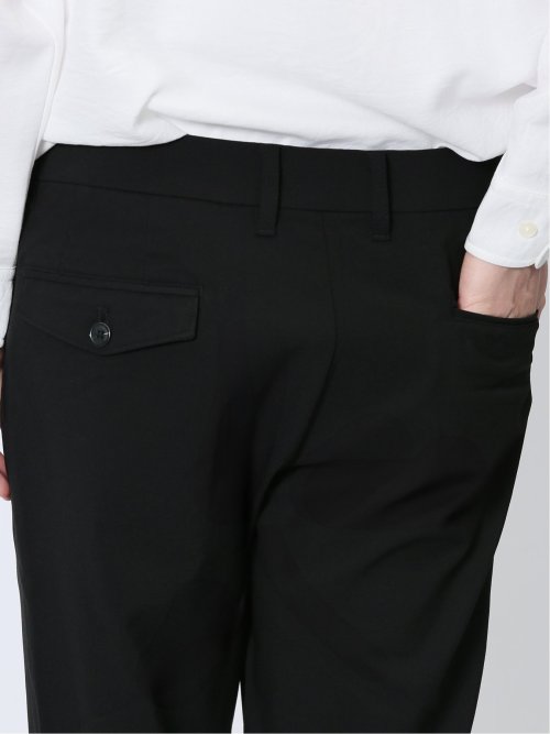 クロスストレッチ トラウザーパンツ ツイル