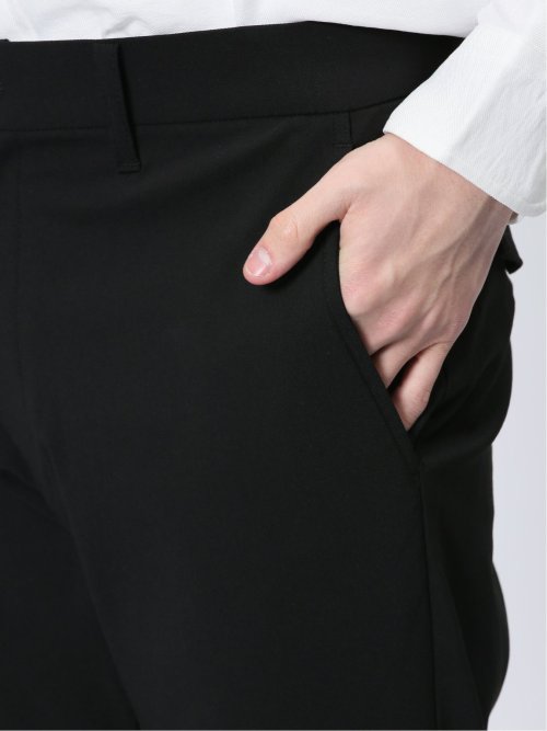 クロスストレッチ トラウザーパンツ ツイル
