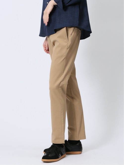 クロスストレッチ トラウザーパンツ ツイル