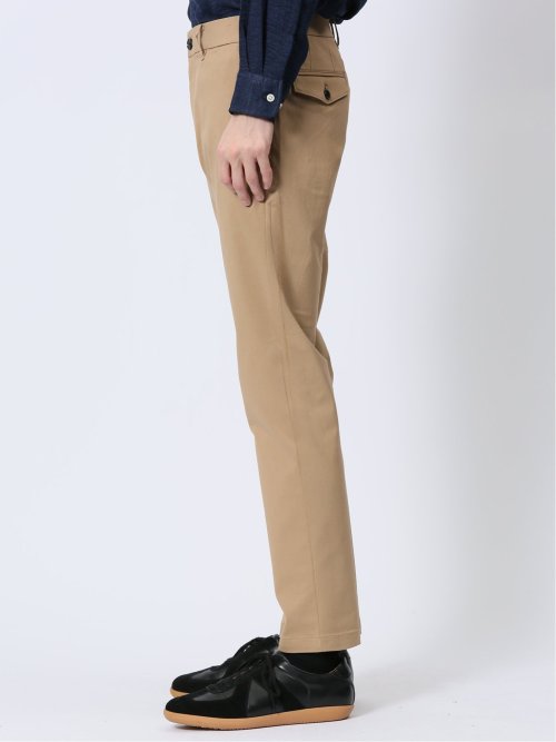 クロスストレッチ トラウザーパンツ ツイル