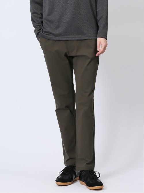 クロスストレッチ トラウザーパンツ ツイル