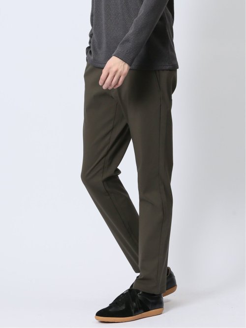 クロスストレッチ トラウザーパンツ ツイル