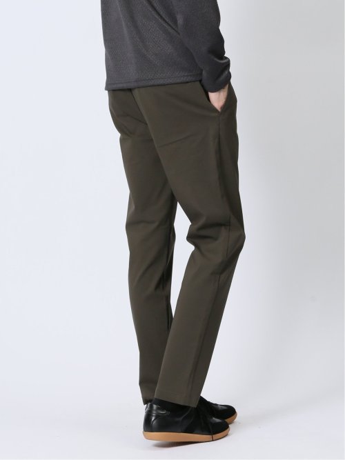 クロスストレッチ トラウザーパンツ ツイル