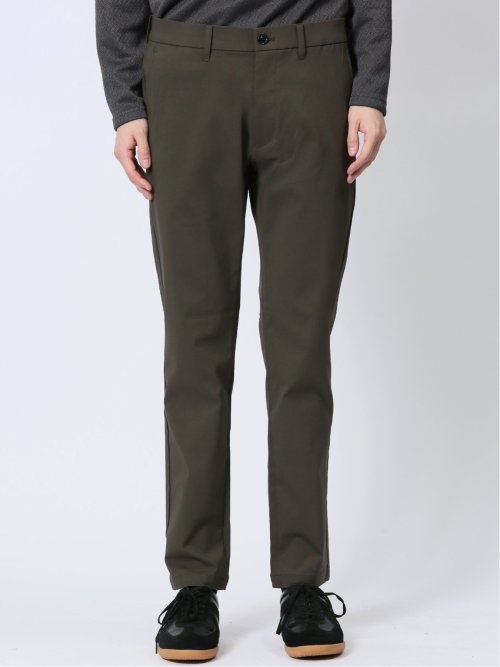 クロスストレッチ トラウザーパンツ ツイル