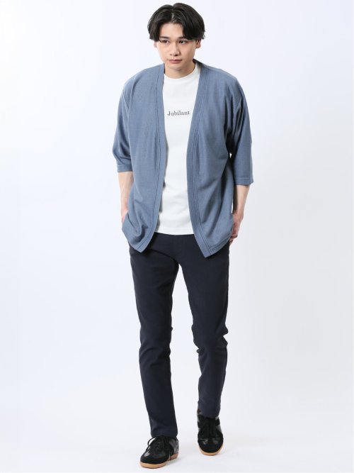 クロスストレッチ+クール トラウザーパンツ グレンチェック