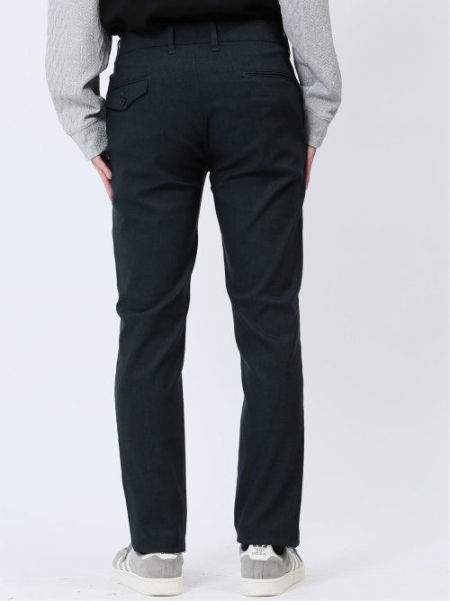 クロスストレッチ トラウザーパンツ ピンヘッド