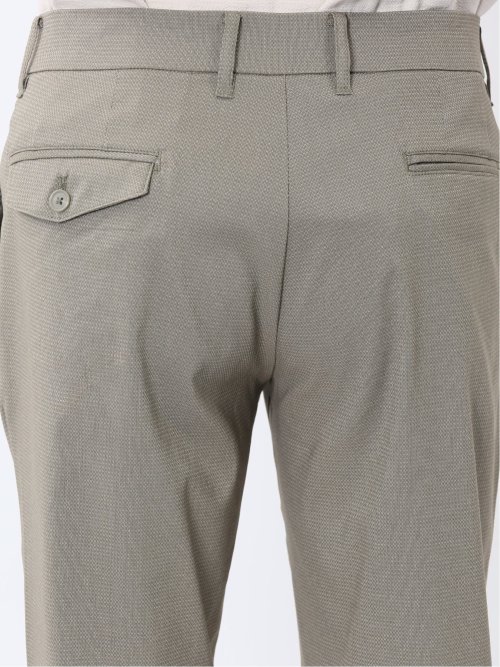 クロスストレッチ+クール トラウザーパンツ ジャガード