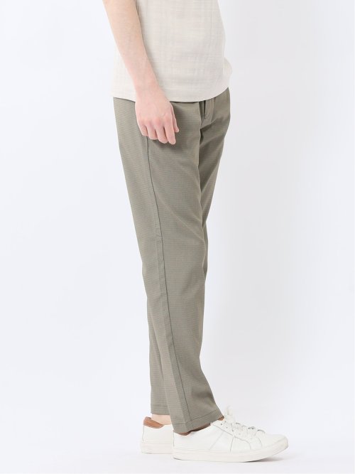 クロスストレッチ+クール トラウザーパンツ ジャガード