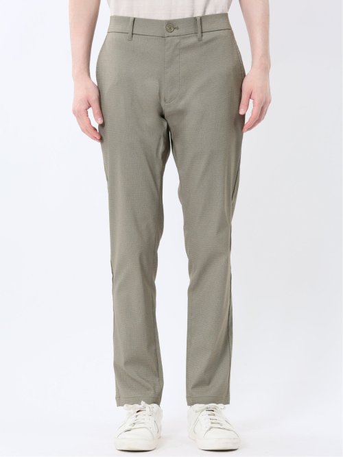 クロスストレッチ+クール トラウザーパンツ ジャガード