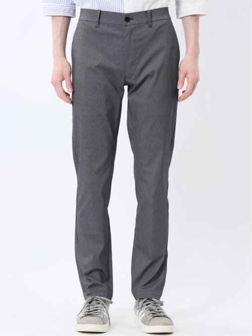 クロスストレッチ+クール トラウザーパンツ ジャガード