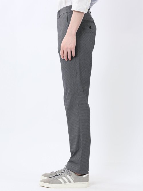 クロスストレッチ+クール トラウザーパンツ ジャガード