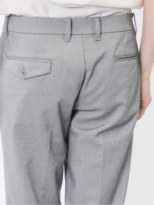 クロスストレッチ+クール トラウザーパンツ ヘリンボン