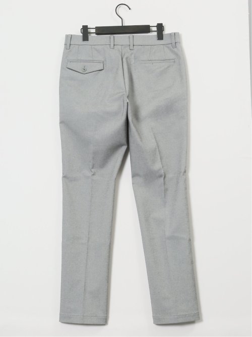 クロスストレッチ+クール トラウザーパンツ ヘリンボン