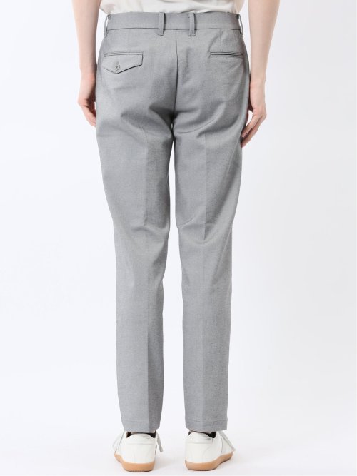 クロスストレッチ+クール トラウザーパンツ ヘリンボン