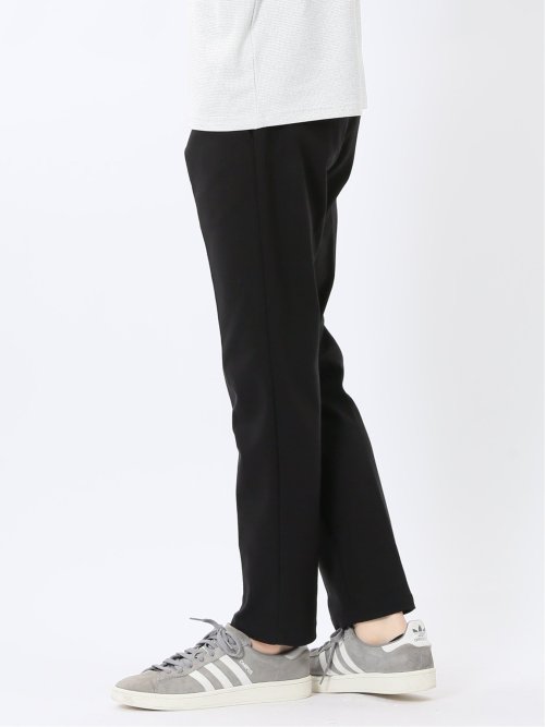 クロスストレッチ+クール トラウザーパンツ ヘリンボン