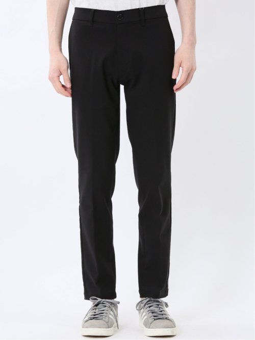 クロスストレッチ+クール トラウザーパンツ ヘリンボン