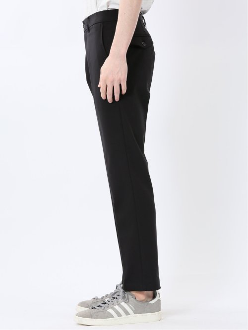 クロスストレッチ+クール トラウザーパンツ ヘリンボン