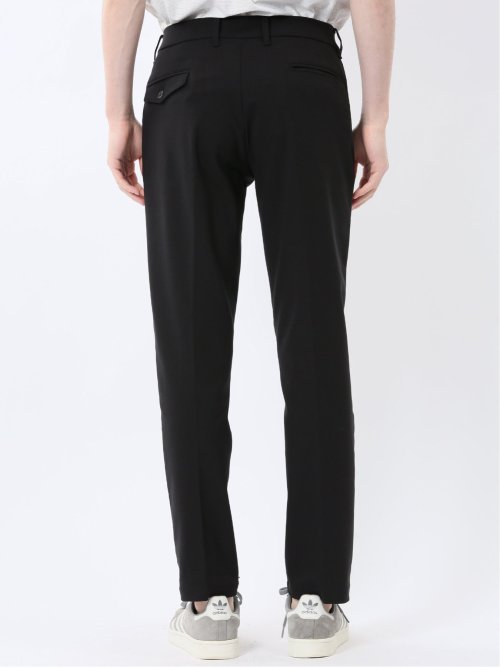 クロスストレッチ+クール トラウザーパンツ ヘリンボン