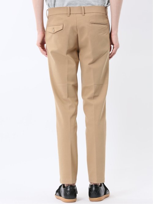 クロスストレッチ+クール トラウザーパンツ ヘリンボン