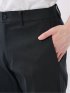 クロス ストレッチ + クール 接触冷感 スリム トラウザー パンツ ピケ メンズ