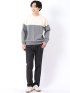 パンツ メンズ ストレッチ 裏起毛 スリム 5ポケット テーパード ソラーロ クロスストレッチ + ウォーム