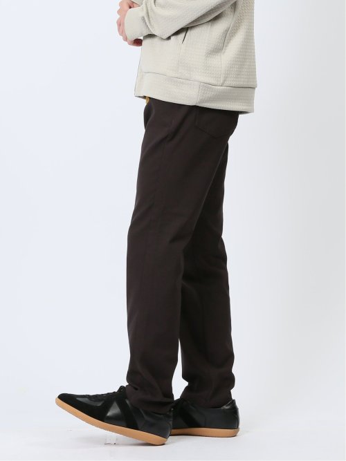 クロスストレッチ+ウォーム スリムパンツ(XS 35こげ茶): パンツ | TAKA