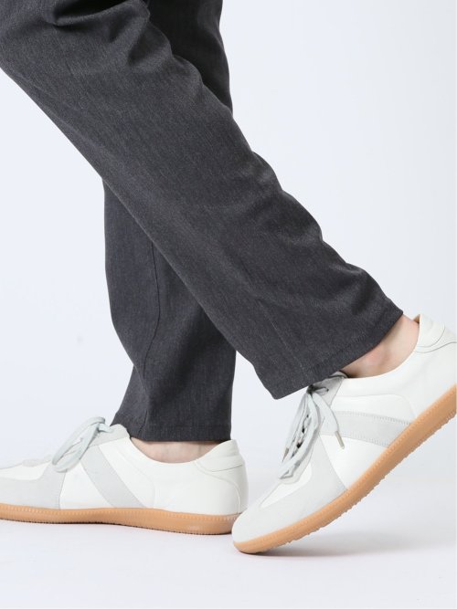 クロスストレッチ スリムパンツ