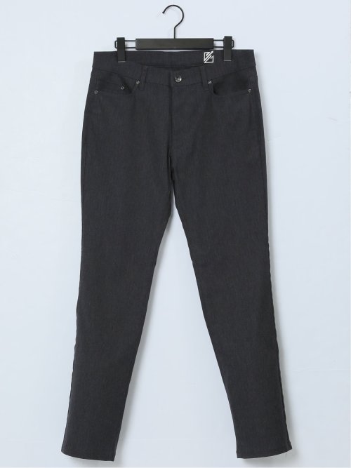 クロスストレッチ スリムパンツ