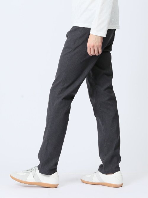 クロスストレッチ スリムパンツ