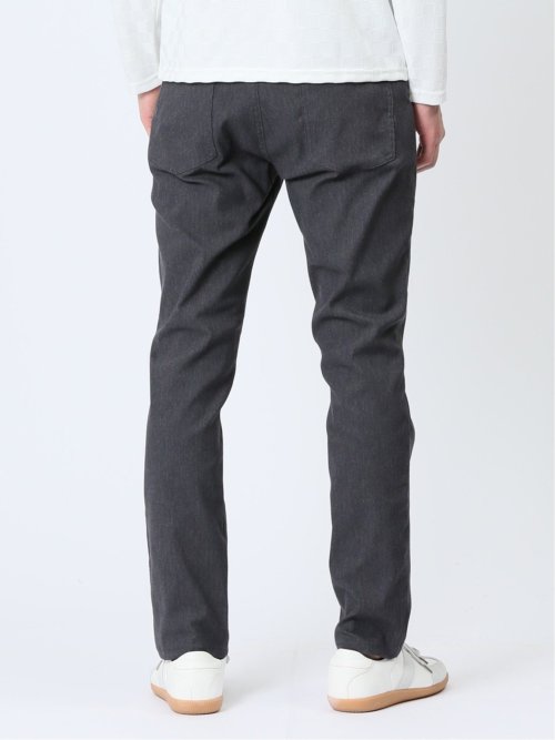 クロスストレッチ スリムパンツ