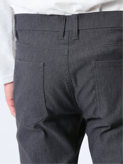 クロスストレッチ スリムパンツ