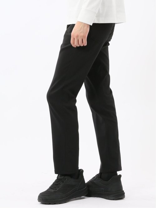 クロスストレッチ スリムパンツ ツイル