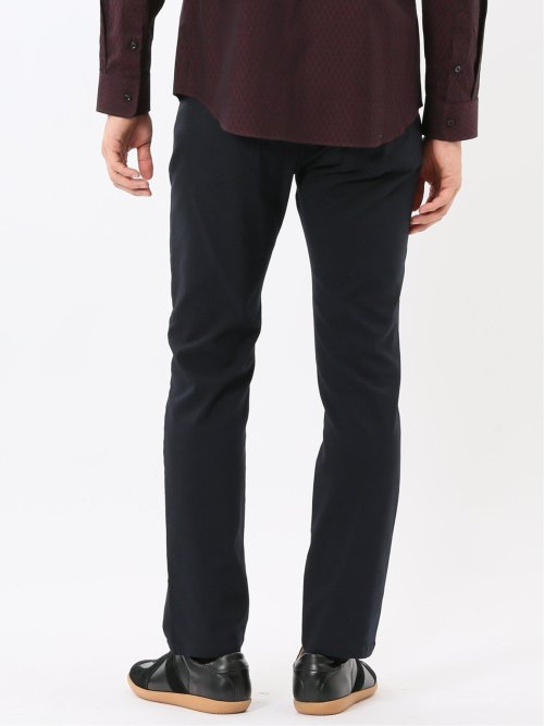 クロスストレッチ スリムパンツ ツイル